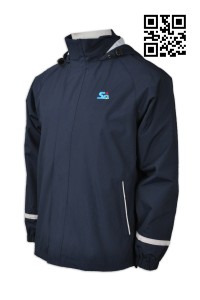 J675  Custom made jackets  Produce windbreakers  jackets supplier  330D 3000
